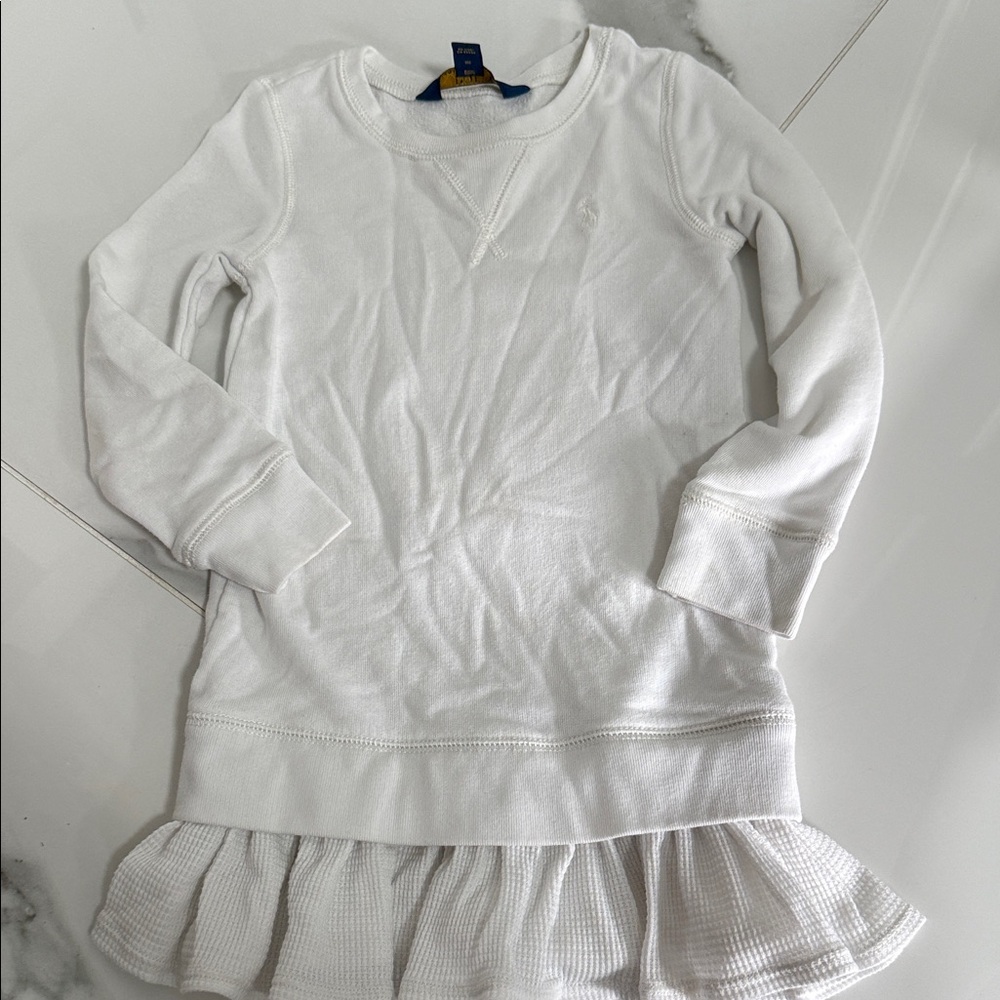 Polo by Ralph Lauren White Kids Sweater Dress